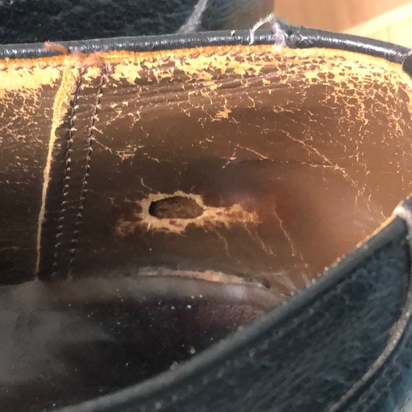 100% genuine camel skin Dack’s Oxford shoes Sz 10 - Picture 16 of 16